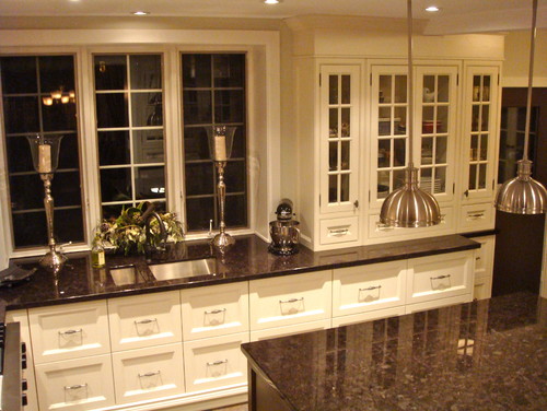 Tan Brown Granite Countertops Kitchen Cabinet Colors Light Gray Sink Cherry Floors Slabs Slab Create Cabinetry Marble
